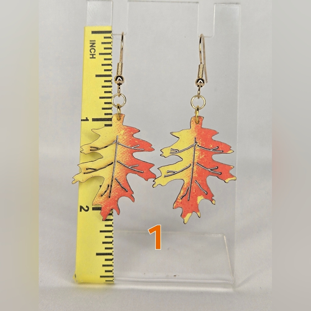 Autumn Leaf Earrings